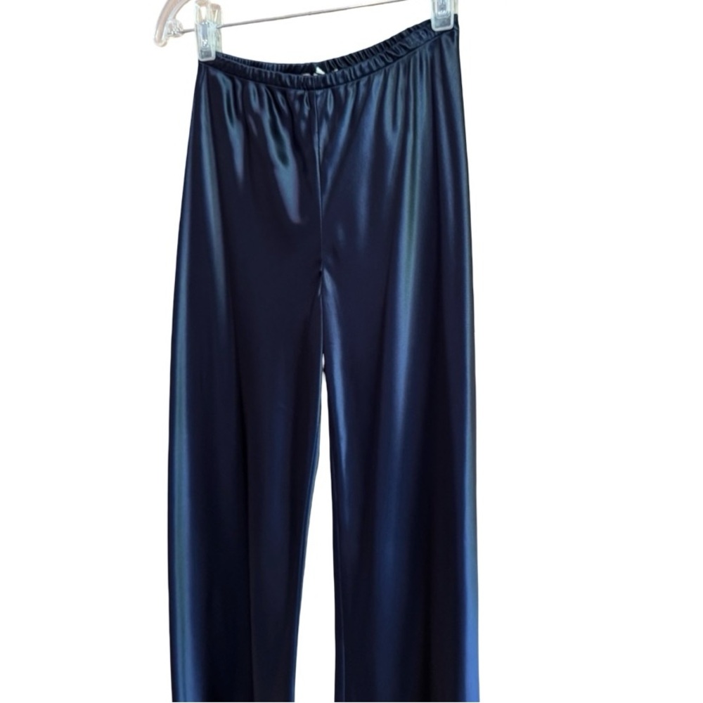 THE ROW SATIN GALA PANTS INDIGO XS NWT - Picture 9 of 12